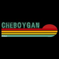 Cheboygan Michigan Tie-Dye T-Shirt