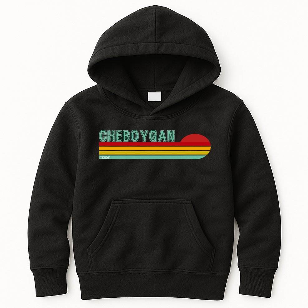 Cheboygan Michigan Kids Hoodie