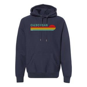 Cheboygan Michigan Premium Hoodie