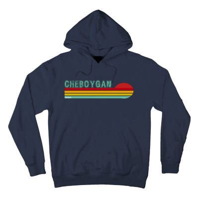 Cheboygan Michigan Tall Hoodie