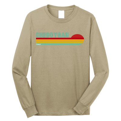 Cheboygan Michigan Long Sleeve Shirt