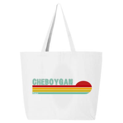 Cheboygan Michigan 25L Jumbo Tote