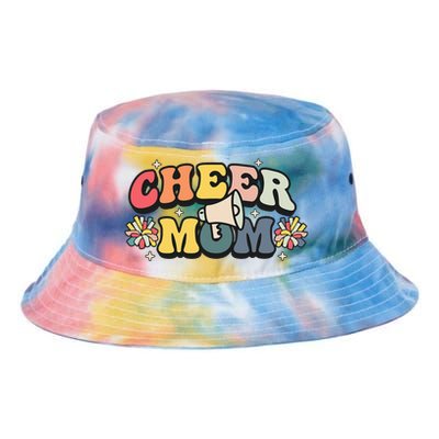 Cheer Mom Cheerleader Mom Mama Cheerleading Team Retro Tie Dye Newport Bucket Hat