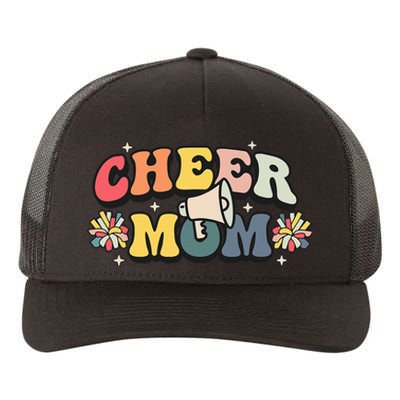 Cheer Mom Cheerleader Mom Mama Cheerleading Team Retro Yupoong Adult 5-Panel Trucker Hat