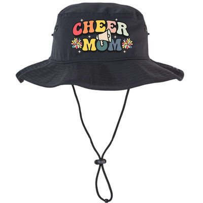 Cheer Mom Cheerleader Mom Mama Cheerleading Team Retro Legacy Cool Fit Booney Bucket Hat