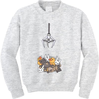 Claw Machine Kids Sweatshirt