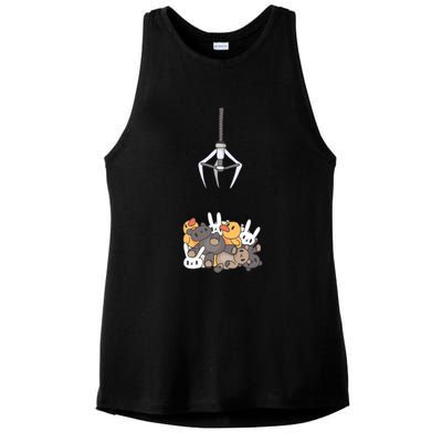 Claw Machine Ladies PosiCharge Tri-Blend Wicking Tank