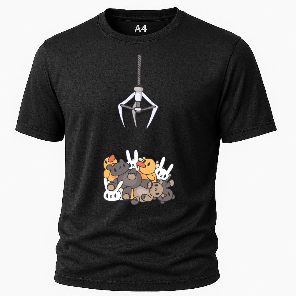 Claw Machine Cooling Performance Crew T-Shirt