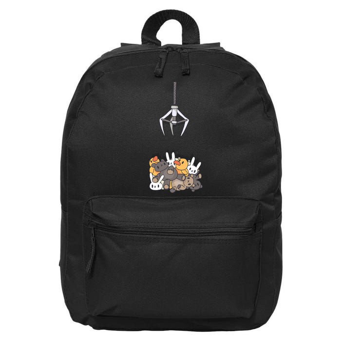 Claw Machine 16 in Basic Backpack