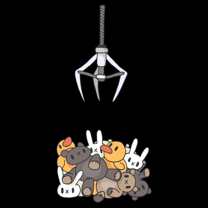 Claw Machine 16 in Basic Backpack