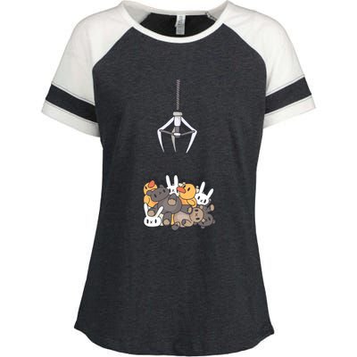 Claw Machine Enza Ladies Jersey Colorblock Tee