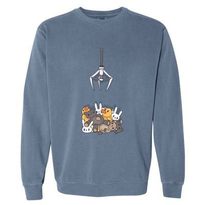 Claw Machine Garment-Dyed Sweatshirt