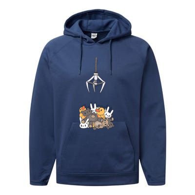 Claw Machine Performance Fleece Hoodie