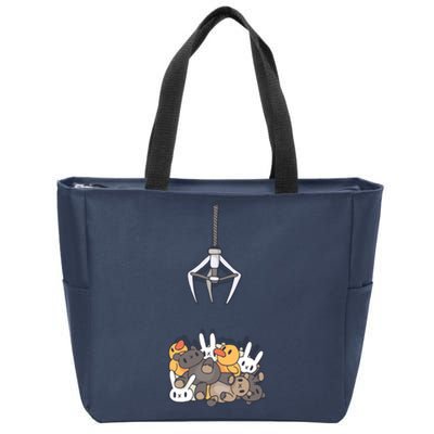 Claw Machine Zip Tote Bag