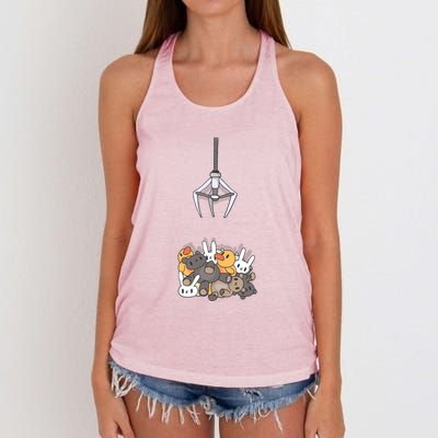 Claw Machine Women's Knotted Racerback Tank