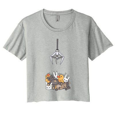 Claw Machine Women's Crop Top Tee