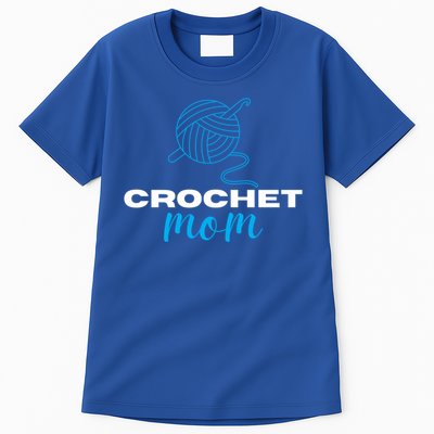 Crochet Mom Crocheter Knitting Crocheting Lovers Gift Tall T-Shirt