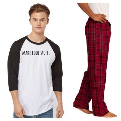 Creativity Make Cool Stuff Raglan Sleeve Pajama Set