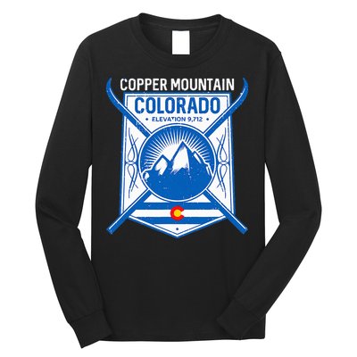 Copper Mountain Colorado Ski Mountains Long Sleeve Shirt