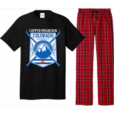 Copper Mountain Colorado Ski Mountains Pajama Set