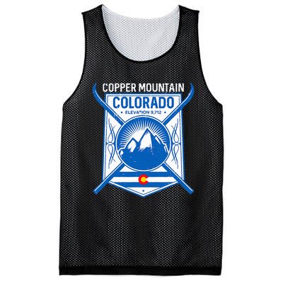 Copper Mountain Colorado Ski Mountains Mesh Reversible Basketball Jersey Tank