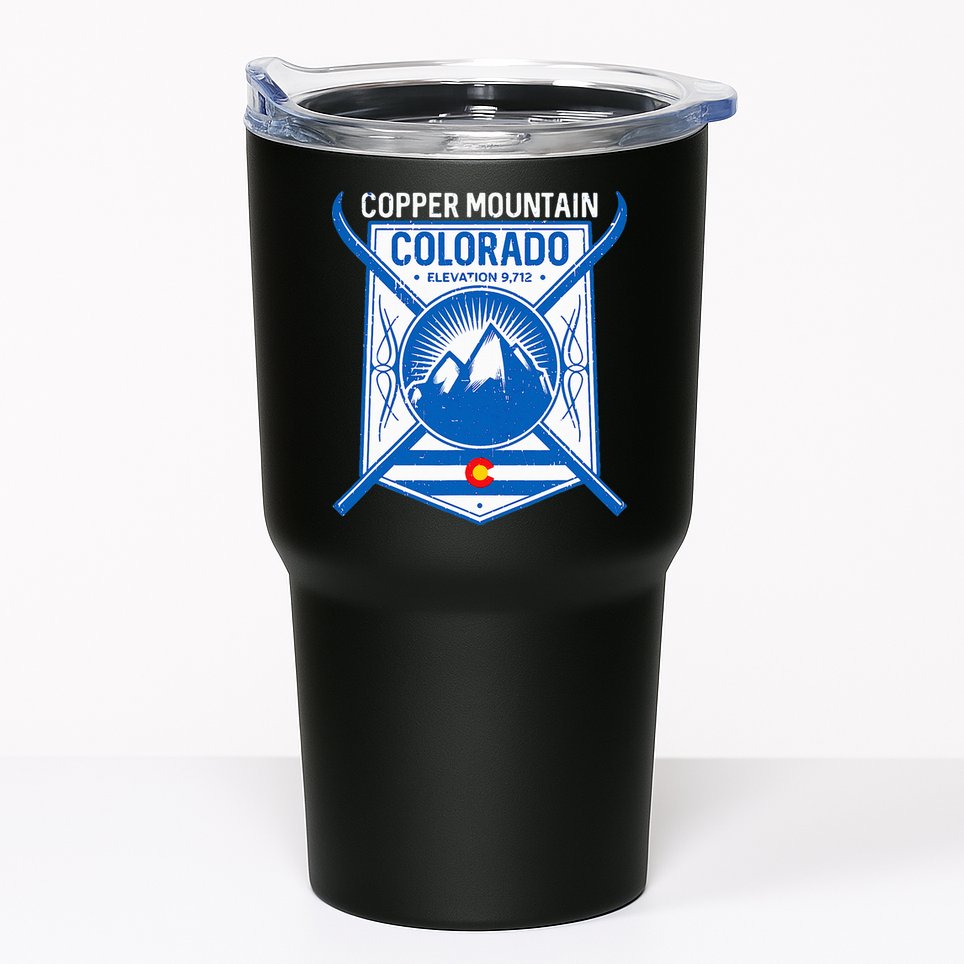 Copper Mountain Colorado Ski Mountains Tumbler