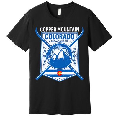 Copper Mountain Colorado Ski Mountains Premium T-Shirt