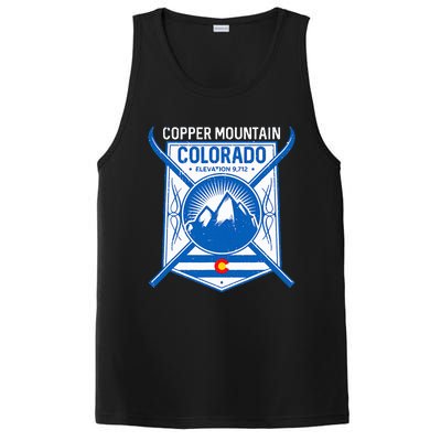 Copper Mountain Colorado Ski Mountains PosiCharge Competitor Tank