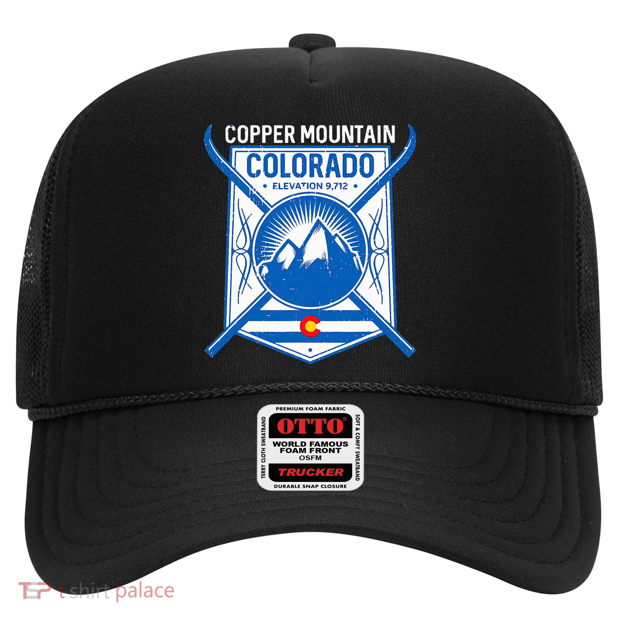 Copper Mountain Colorado Ski Mountains Trucker Hat