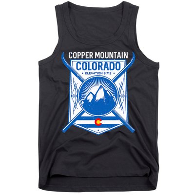 Copper Mountain Colorado Ski Mountains Tank Top