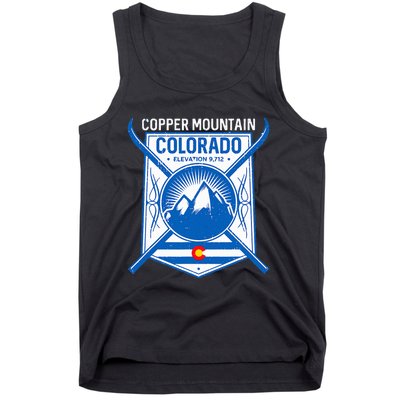 Copper Mountain Colorado Ski Mountains Tank Top