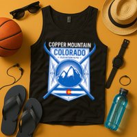 Copper Mountain Colorado Ski Mountains Tank Top