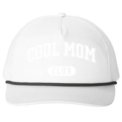 Cool Mom Club Cute Gift Snapback Five-Panel Rope Hat