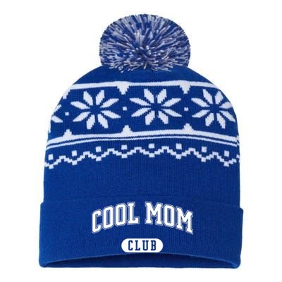 Cool Mom Club Cute Gift USA-Made Snowflake Beanie