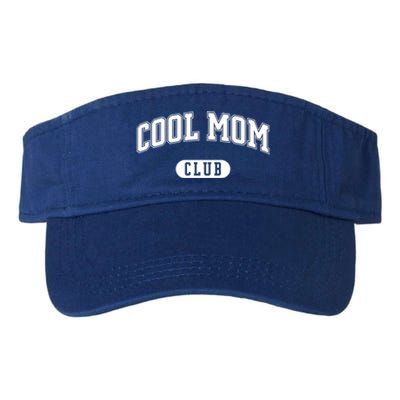 Cool Mom Club Cute Gift Valucap Bio-Washed Visor