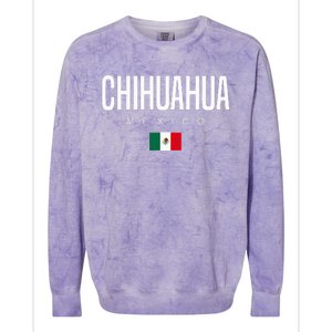 Chihuahua Mexico Colorblast Crewneck Sweatshirt