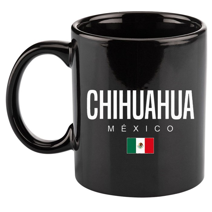 Chihuahua Mexico 11oz C Handle Ceramic Mug