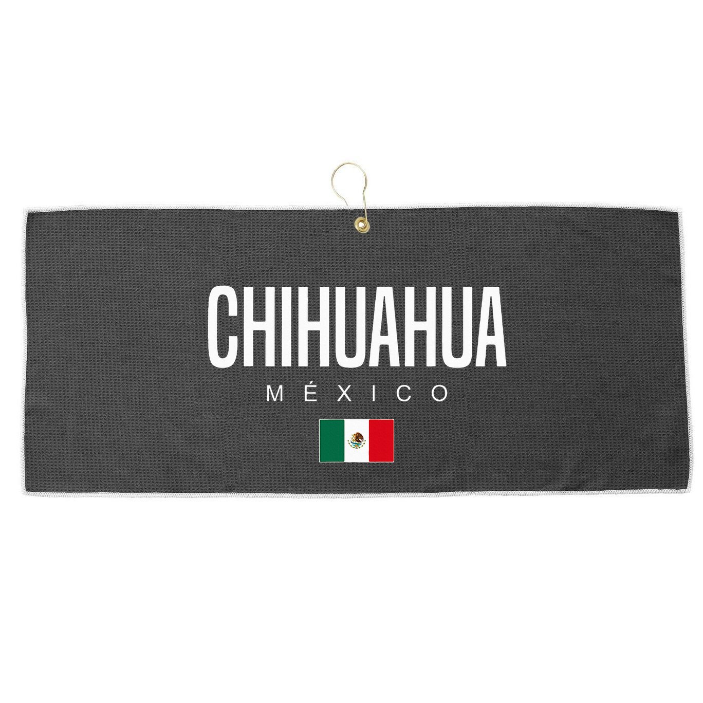 Chihuahua Mexico Large Microfiber Waffle Golf Towel