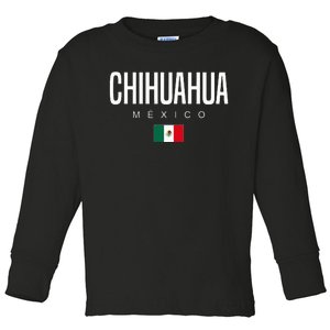 Chihuahua Mexico Toddler Long Sleeve Shirt