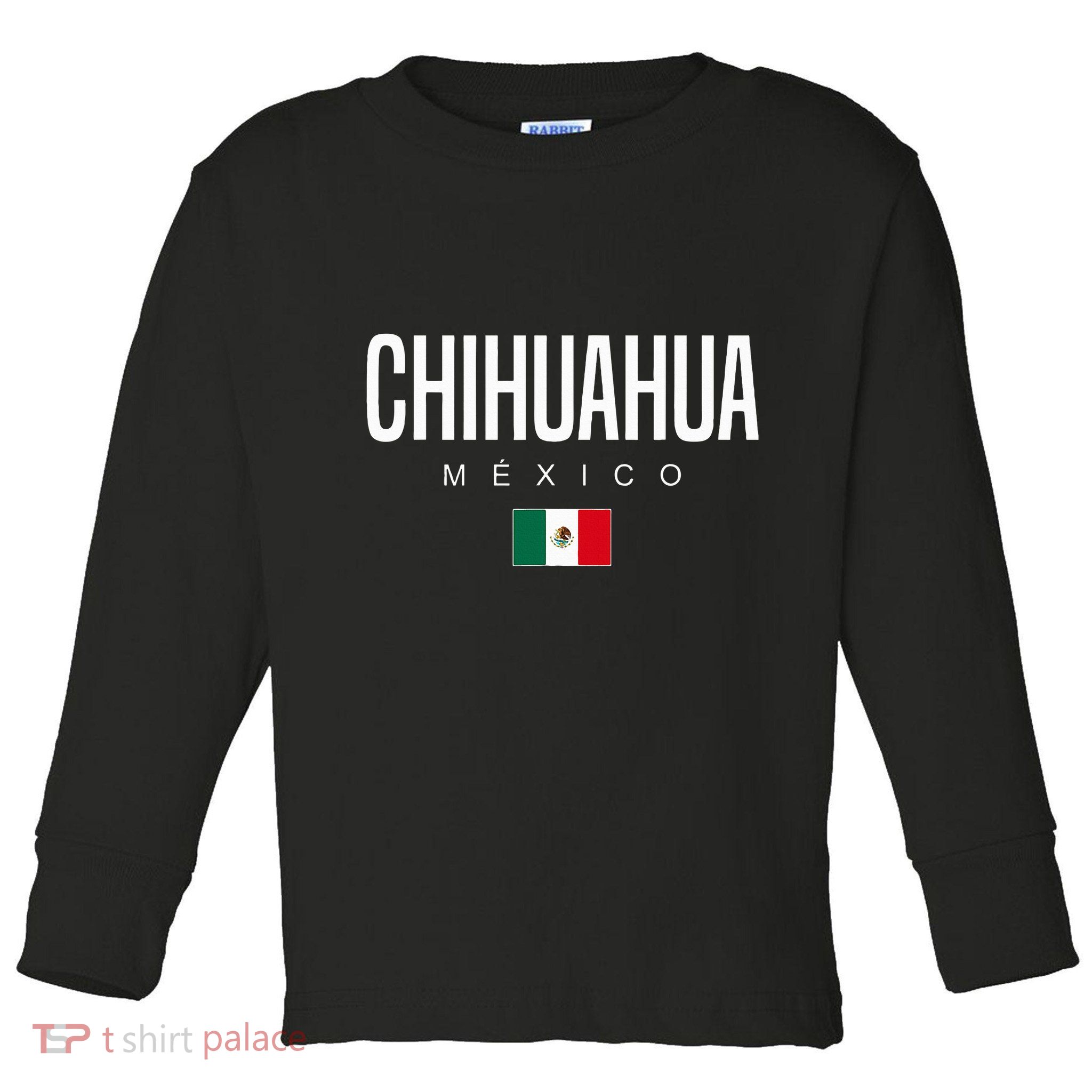 Chihuahua Mexico Toddler Long Sleeve Shirt
