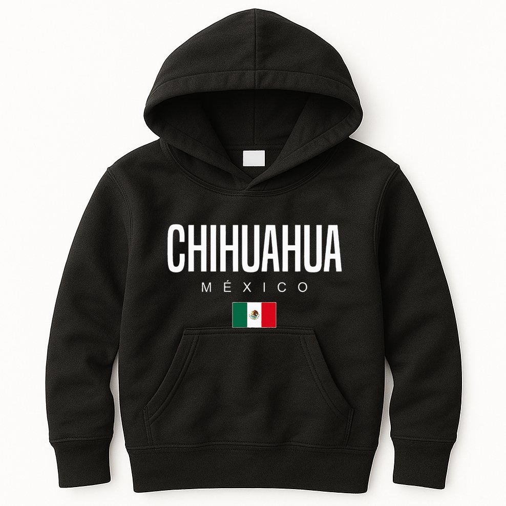 Chihuahua Mexico Kids Hoodie