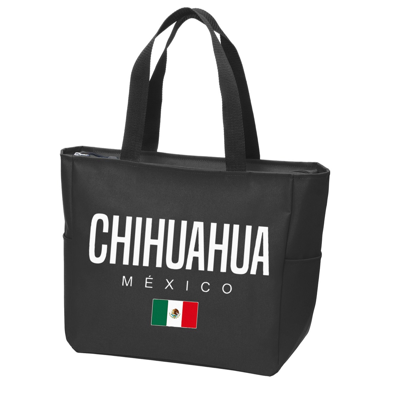 Chihuahua Mexico Zip Tote Bag