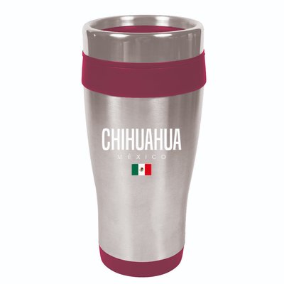 Chihuahua Mexico 16oz Travel Tumbler