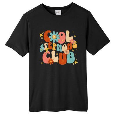 Cool Moms Club Retro Groovy Funny MotherS Day New Stepmom Cool Gift Tall Fusion ChromaSoft Performance T-Shirt