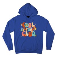 Cool Moms Club Retro Groovy Funny MotherS Day New Stepmom Cool Gift Hoodie