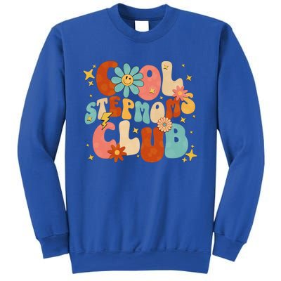 Cool Moms Club Retro Groovy Funny MotherS Day New Stepmom Cool Gift Sweatshirt