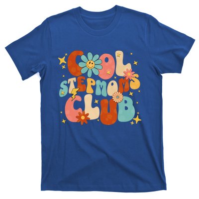 Cool Moms Club Retro Groovy Funny MotherS Day New Stepmom Cool Gift T-Shirt