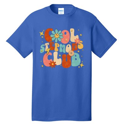 Cool Moms Club Retro Groovy Funny MotherS Day New Stepmom Cool Gift Tall T-Shirt