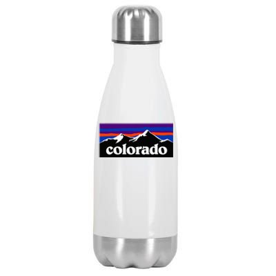 Colorado Mountains Stainless Steel Insulated Water Bottle