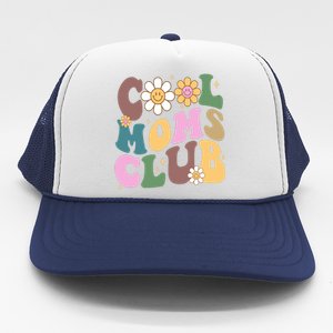 Cool Mom Club Floral Mothers Day Trucker Hat